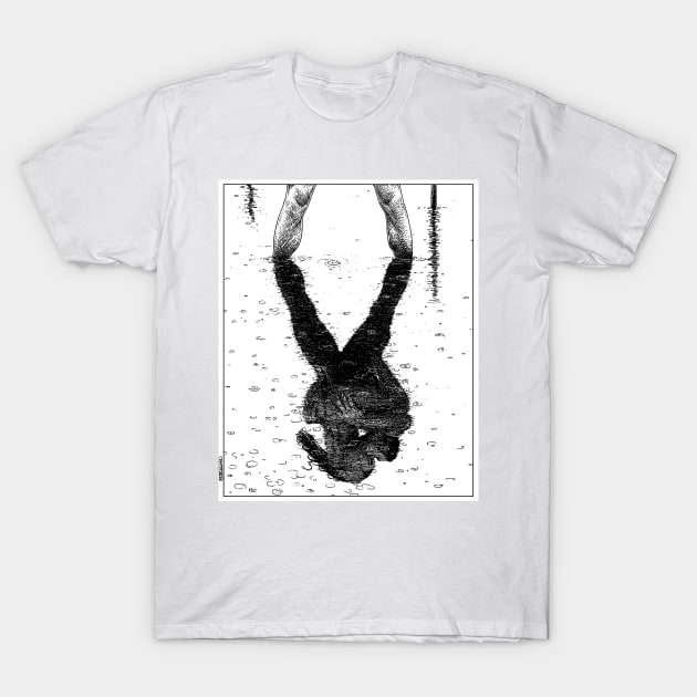 asc 955 - La tête en l'air (Head in the clouds) T-Shirt by apolloniasaintclair